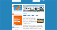 Desktop Screenshot of lanzarote-tourism.com